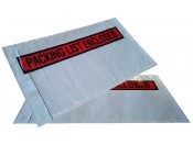 Самоклеящийся пакет-карман 165*240 мм с красным знаком Documents Enclosed